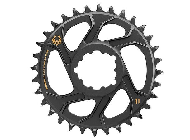 SRAM Eagle Direct Mount Drev 38T 6mm Offset 12-speed Gold